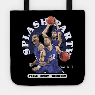 Steph Curry Klay Thompson & Jordan Poole Golden State Splash Party Tote