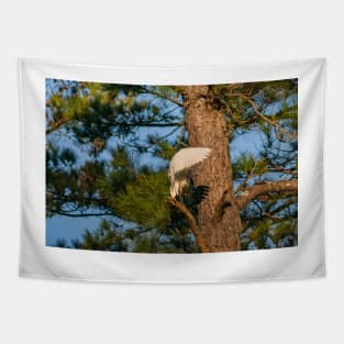 Great egret Tapestry