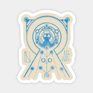 Alien Portal Science Fiction Art Magnet