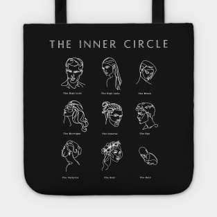 ACOTAR Inner Circle Minimalist White Tote