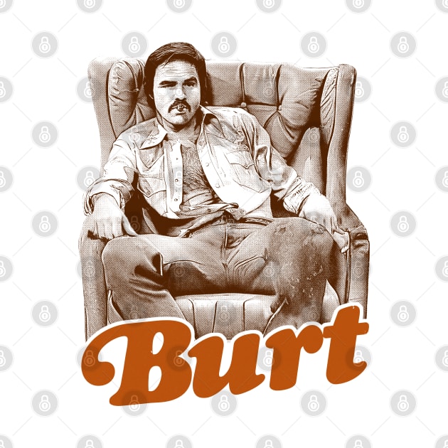 Burt Reynolds --- Retro Fan Art by DankFutura