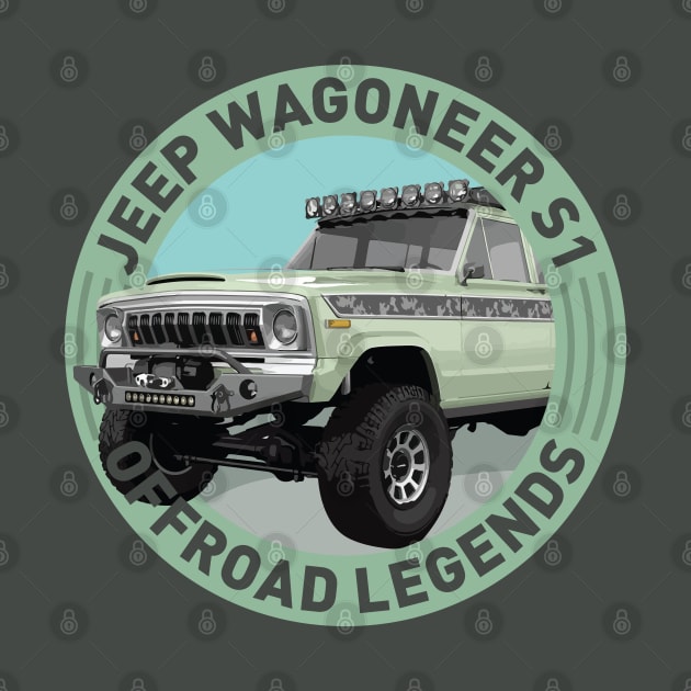 4x4 Offroad Legends: Jeep Wagoneer SJ by OFFROAD-DESIGNS