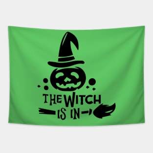 The Witch Is In-Light Tapestry