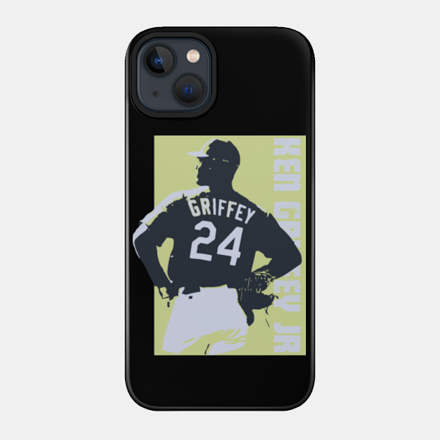 ken griffey jr art and illustration ,ken griffey jr - Ken Griffey Jr - Phone Case