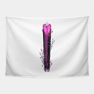 NU'EST Floral Lightstick kpop Tapestry