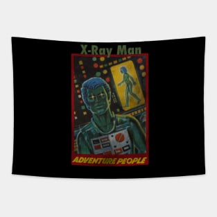 Retro Vintage Toy Man Action Figure Tapestry