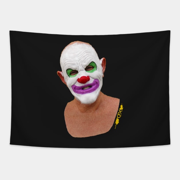 Pickles the Carnie - Circus Clown Tapestry by CFXMasks