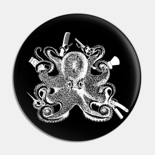 Octopus Hair Stylist Pin