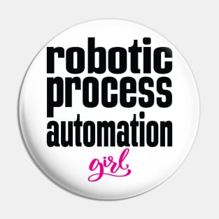 Robotic Process Automation Girl Business Process Automation Technology Pin