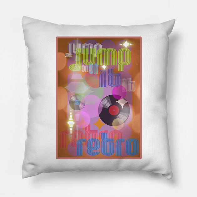 Jump On It Pillow by SquareDog