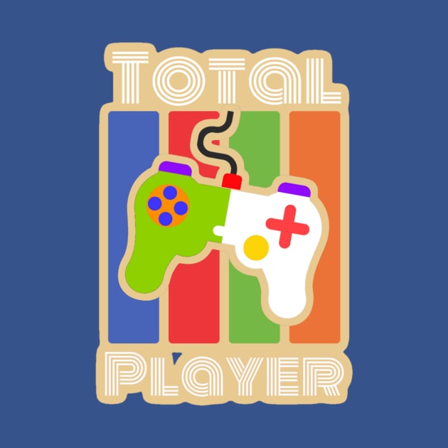 Total Player, Gaming Design by AlondraHanley