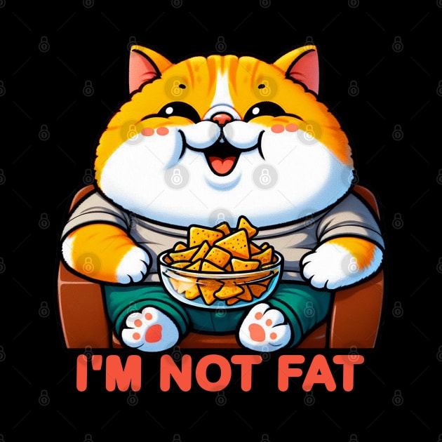 I Am Not Fat meme Exotic Shorthaired Cat Couch Potato Nachos by Plushism