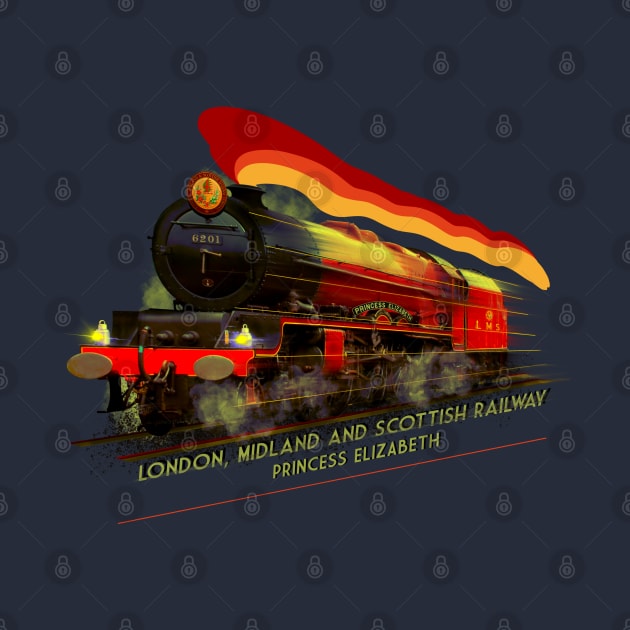 Gorgeous_Steam_Locomotive_Princess_Elizabeth_Train by MotorManiac