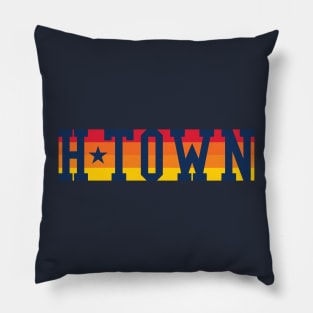 Houston H-Town Baseball Fan Tee: Hit It Out of the Park, Y'all! Pillow