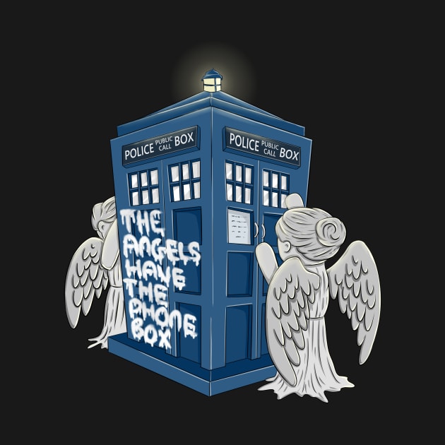 The Angels have the Phone Box by InkItOut