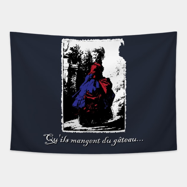 Let Them Eat Cake Tapestry by Underdog Designs