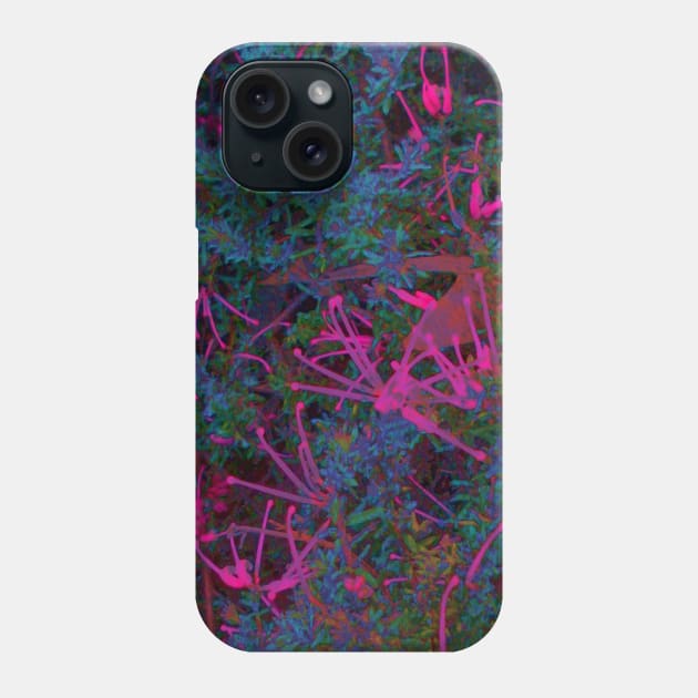 Pink abstract Phone Case by madebymei