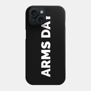 Motivational Workout | Arms Day Phone Case