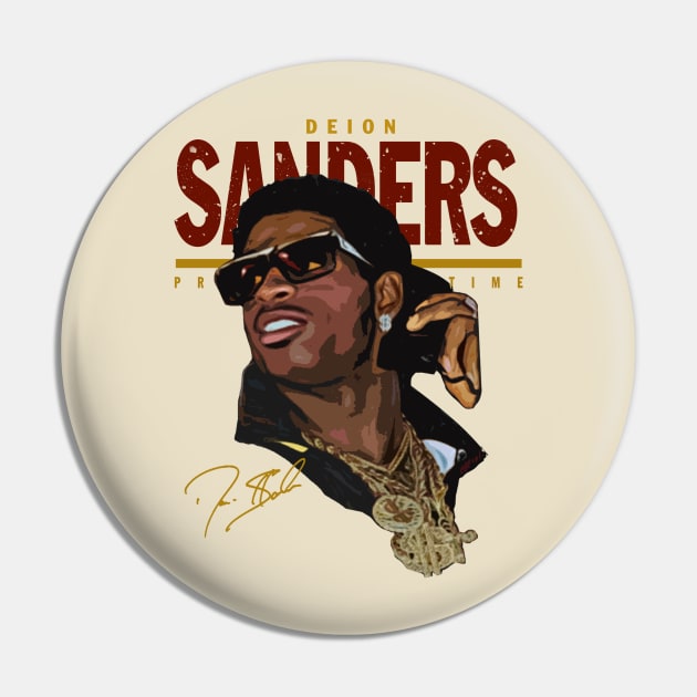 Deion Sanders / Prime Time Pin by Ecsa