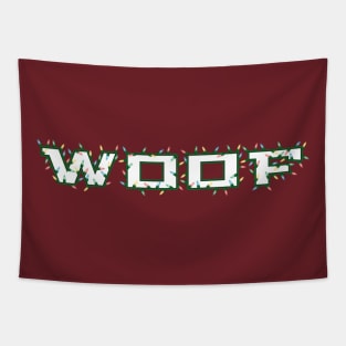 Holiday Woof Tapestry