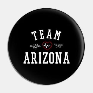 TEAM ARIZONA ROBBINS Pin