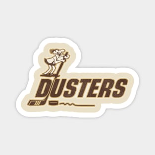 Defunct Broome Dusters Hockey Team Magnet