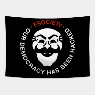 Hacked Democracy Tapestry