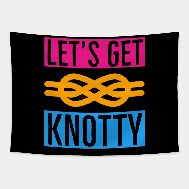 Let's Get Knotty Tapestry by Suzhi Q