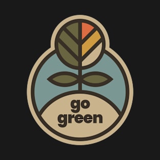 Retro Go Green T-Shirt