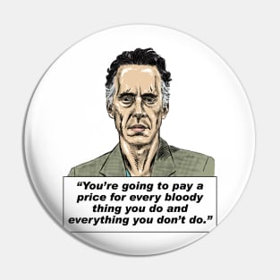 Jordan Peterson Quote #1 (digital art version) Pin