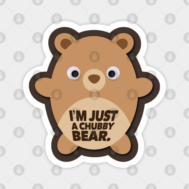 Chubby Bear Gay Bear Magnet Teepublic Chubby Bear Gay Bear Magnet Teepublic