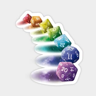 Galactic rpg Dice Magnet