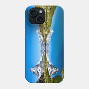 Matterhorn mirroring Swiss Alps / Swiss Artwork Photography Phone Case