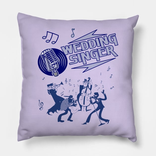 Wedding Singer Pillow by Blended Designs