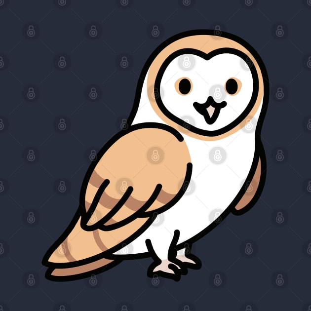 Barn Owl by littlemandyart