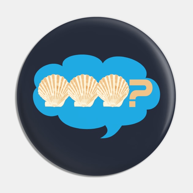 The Three Seashells Pin by PopCultureShirts