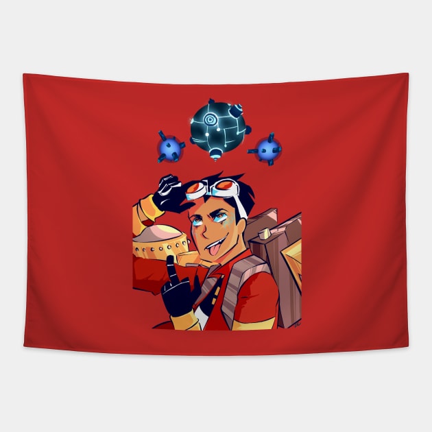 Generator Rex Tapestry by Azurlys