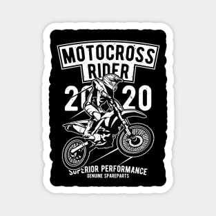 Motocross Rider Motorsport Event 2020 Magnet