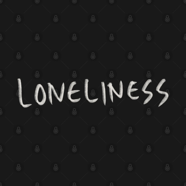 Hand Drawn Loneliness by Saestu Mbathi