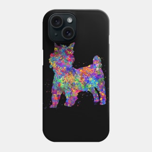 yorkshire terrier dog Phone Case