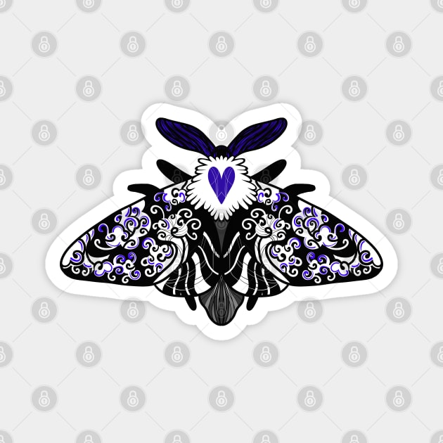 mystic butterfly Magnet by MAYRAREINART