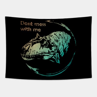 Allosaurus Jurassic Dinosaur Vintage Tapestry