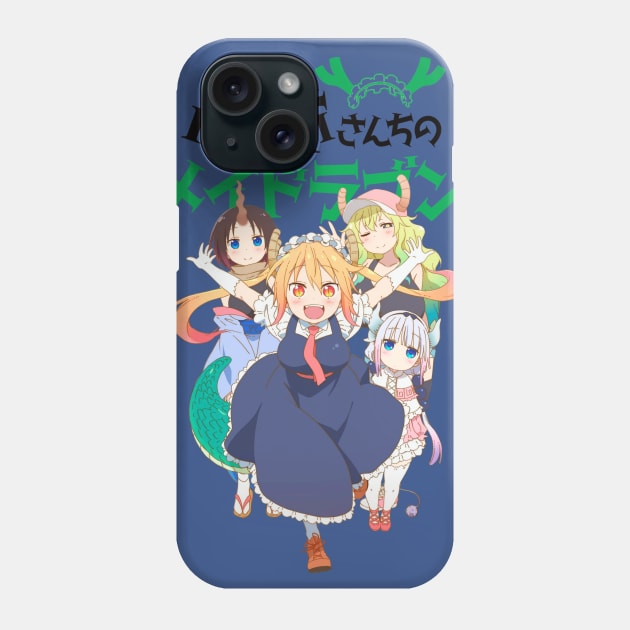 Miss Kobayashi's Dragon Maid Phone Case by TobiGL