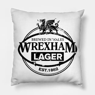 Wrexham Lager - Vintage Distressed Pillow