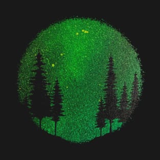 Trees at Night T-Shirt