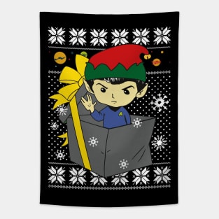 Spock xmas fair isle Tapestry