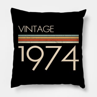 Vintage Classic 1974 Pillow