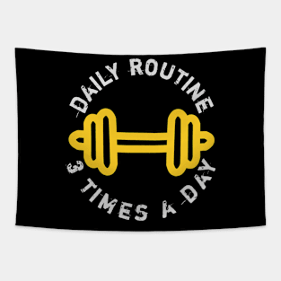 daily routine Tapestry