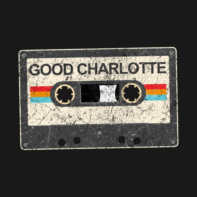 kurniamarga vintage cassette tape Good Charlotte by kurniamarga.artisticcolorful