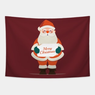 Cute santa claus for christmas day Tapestry